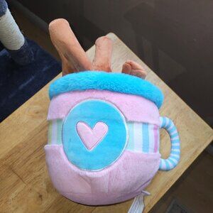 Dunking Gingerbread Plush Mug By iScream VGC SEE PICTURES